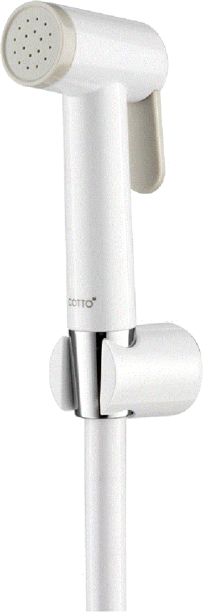 CT9913#WH(HM) ฝักบัวฉีดชำระสีขาว