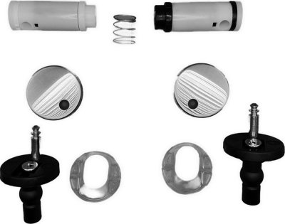 PC-530300NS ชุดหูฝารองนั่งชักโครก รุ่น 53NS