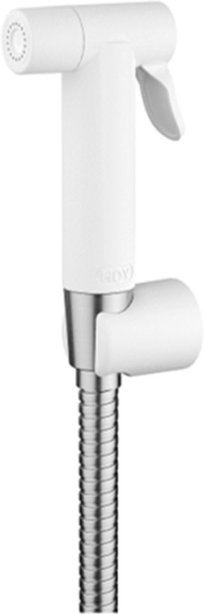 FXHOY-0062WS หัวฉีดชำระรุ่นCROP สีขาวสายSUS1.2 ขายึด