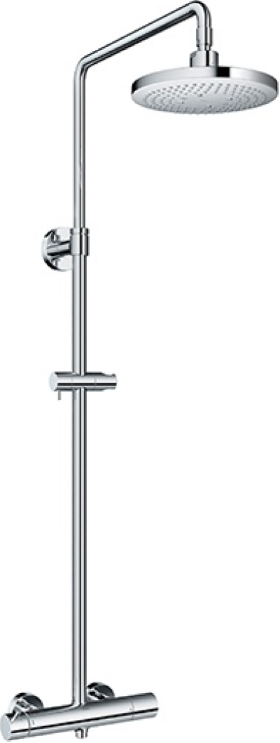 TBW01302TA ก๊อกผสมสำหรับยืนอาบน้ำ พร้อมฝักบัวก้านแข็ง