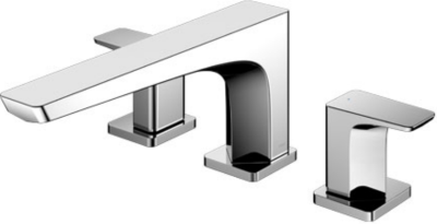 TBG07201T#PN ก๊อกผสมสำหรับลงอ่างอาบน้ำ ชนิดติดเคาน์เตอร์ (3 รูก๊อก)