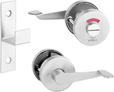 HPWCA-TTL04R กลอนสับประตูห้องน้ำ แบบมีแถบแสดงผู้ใช้ สำหรับติดฝั่งขวา