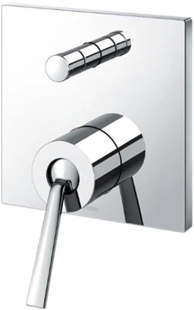 TBP02302T ก๊อกผสมยืนอาบน้ำชนิดฝังผนัง+ชุดเปลียนทิศทางน้ำ