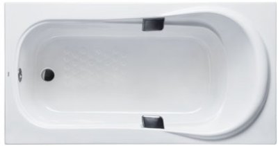 PAY1720HWH อ่างอาบน้ำอะคริลิค แบบมีมือจับ