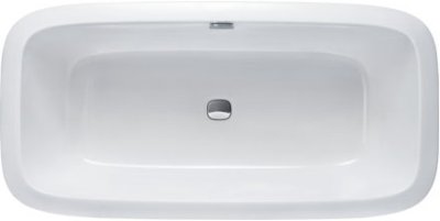 PPY1740PWE อ่างอาบน้ำเพิรลอัลคิลิค+สะดือ