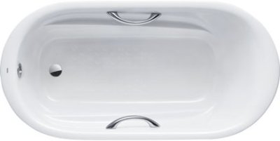 PPY1770HP PEARL BATHTUB W/HAND GRIP