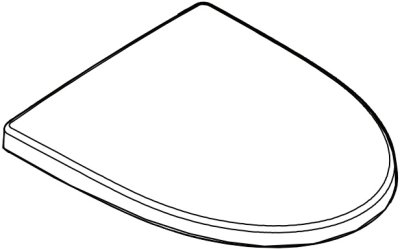 CCASC162-0200410F0 ฝารองนั่งชักโครก รุ่น LOVEN