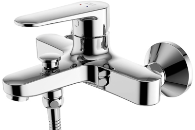 FFASB211-6T1501BT0 ก๊อกผสมอ่างอาบน้ำและยืนอาบแบบติดผนัง ไม่รวมชุดฝักบัว รุ่น CODIE