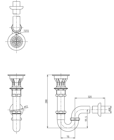 TK17PR ท่อน้ำทิ้ง