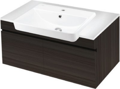 V08040P3#PJ ตู้เก็บของใต้อ่างล้างหน้าแบบแขวนผนัง สําหรับอ่าง C022607