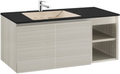 V07842#PJ ตู้เก็บของใต้อ่างล้างหน้าแบบแขวนผนัง สําหรับอ่าง C05117