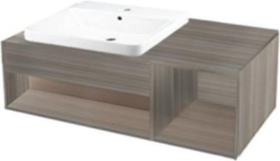 V01013P3#PJ ตู้เก็บของใต้อ่างล้างหน้าแบบแขวนผนัง สําหรับอ่าง C022607