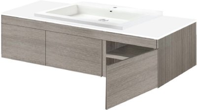 V00027P3#PJ ตู้เก็บของใต้อ่างล้างหน้าแบบแขวนผนัง สําหรับอ่าง C0900