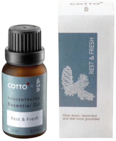 SOC001 น้ำมันหอมระเหย 15 มล. กลิ่นเรสแอนด์เฟรช