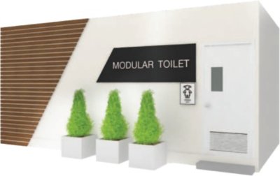 MB2 ห้องน้ำสำเร็จรูป (ชาย) แบบ 4 ห้อง