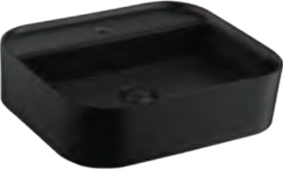 C00125#MBK อ่างล้างหน้า แบบวางบนเคาน์เตอต์ รุ่น KLIRR สีดำด้าน