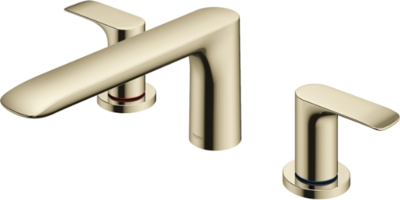 TBG04201T#PFG ก๊อกผสมสำหรับลงอ่างอาบน้ำ ชนิดติดเคาน์เตอร์ (3 รูก๊อก)