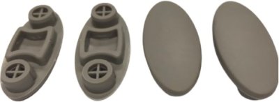 C980048 ปุ่มใต้ฝาบน (กลม) C90804