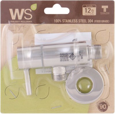 WP-0210 ก๊อกน้ำเย็นยืนอาบ แบบติดผนัง รุ่น MAE PING