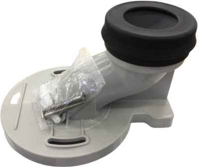 M12902 ชุดข้อต่อน้ำทิ้งชักโครกแบบลงพื้น