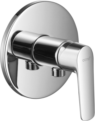 CT1286A(HM) วาล์วเปิด-ปิดน้ำเย็นแบบก้านโยก รุ่น STELLA ( CHROME )