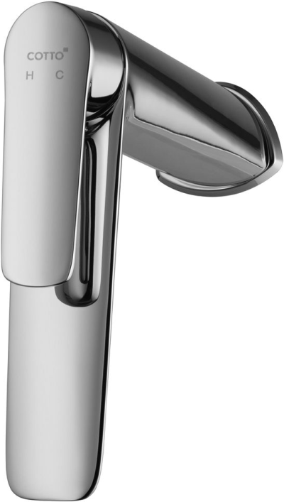 CT2342AY ก๊อกผสมอ่างล้างหน้า (ทรงสูง) พร้อมสายน้ำดี รุ่น STELLA ( CHROME )