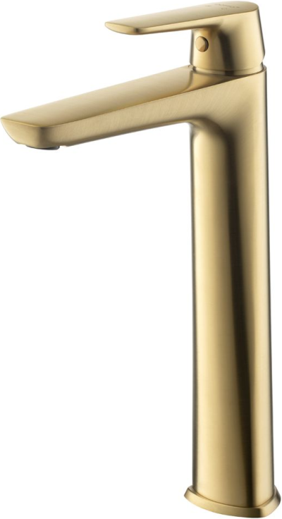 CT2342AY#BGR ก๊อกผสมอ่างล้างหน้าพร้อมสายน้ำดี รุ่น STELLA (BRUSHED GOLD)