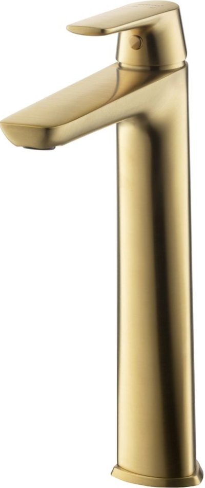 CT2342AY#BGR ก๊อกผสมอ่างล้างหน้าพร้อมสายน้ำดี รุ่น STELLA (BRUSHED GOLD)