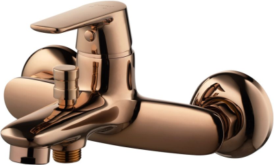 CT2345A#RG2 ก๊อกผสมอ่างอาบน้ำ แบบติดผนัง รุ่น STELLA (COPPER ROSE GOLD)