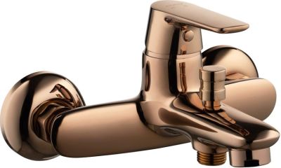 CT2345A#RG2 ก๊อกผสมอ่างอาบน้ำ แบบติดผนัง รุ่น STELLA (COPPER ROSE GOLD)