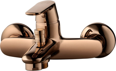 CT2345A#RG2 ก๊อกผสมอ่างอาบน้ำ แบบติดผนัง รุ่น STELLA (COPPER ROSE GOLD)