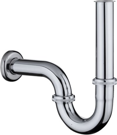 KA-01-123-50 ท่อน้ำทิ้งแบบ P-Trap ยาว 26 ซม. (สแตนเลส 201)