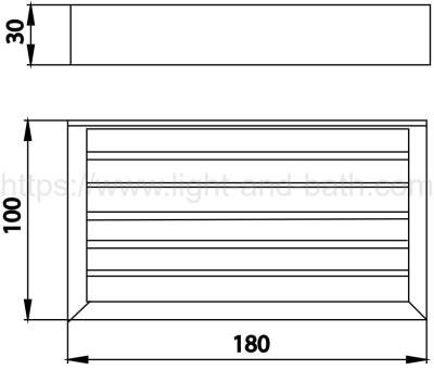CT0272#BGR(HM) ที่วางสบู่ รุ่น EDGE