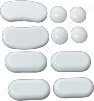 PC-4804000-WT ชุดกันกระแทกฝารองนั่งชักโครก รุ่น 48