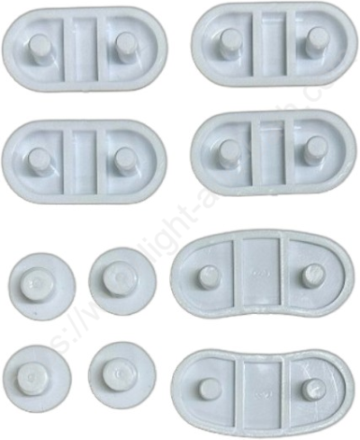 PC-4804000-WT ชุดกันกระแทกฝารองนั่งชักโครก รุ่น 48