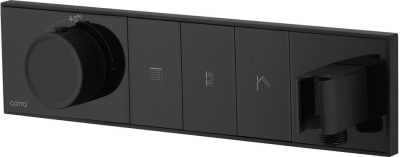 CT3018#BL วาล์วผสมเปิด-ปิดน้ำ แบบปุ่มกด 3 ทิศทางน้ำ