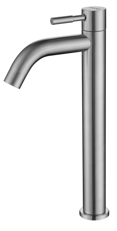 KF-79-101B-63 ก๊อกเดี่ยวอ่างล้างหน้าทรงสูง (สเตนเลส 304)