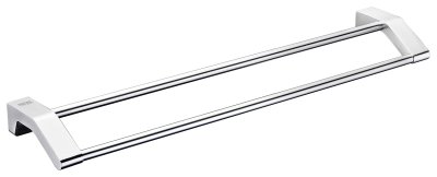 KB-17-662-52 ราวแขวนผ้าคู่ ยาว 60 ซม. (อลูมิเนียม)