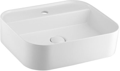 C00125#MWH อ่างล้างหน้า แบบวางบนเคาน์เตอต์ รุ่น KLIRR สีขาวด้าน