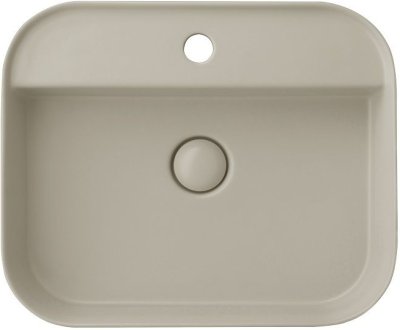 C00125#LB อ่างล้างหน้า แบบวางบนเคาน์เตอต์ รุ่น KLIRR สีเบจอ่อน