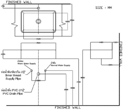 C00126#PQ อ่างล้างหน้า แบบวางบนเคาน์เตอต์ รุ่น KLIRR สีชมพูควอตซ์