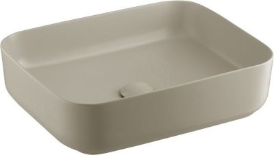 C00126#LB อ่างล้างหน้า แบบวางบนเคาน์เตอต์ รุ่น KLIRR สีเบจอ่อน