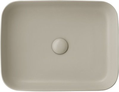 C00126#LB อ่างล้างหน้า แบบวางบนเคาน์เตอต์ รุ่น KLIRR สีเบจอ่อน