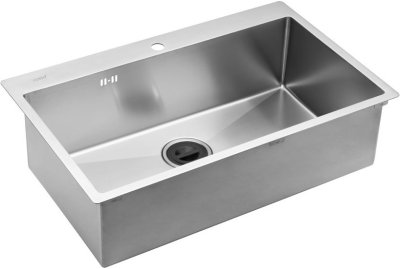 CT8801SP อ่างซิงค์สเตนเลส 1 หลุมใหญ่