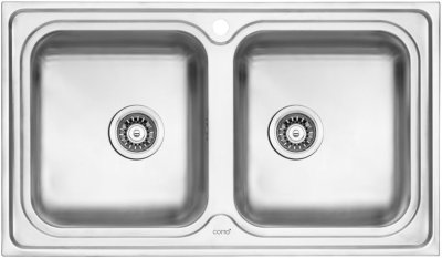 CT8851T อ่างซิงค์สเตนเลส 2 หลุม