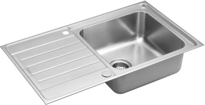 CT8861SD อ่างซิงค์สเตนเลส 1 หลุม 1 ที่พักจาน