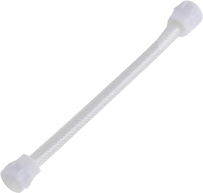 PV12 สายถักน้ำดีใยแก้ว F1/2"xF1/2 ยาว 12 นิ้ว (ยูเนียนพลาสติก)