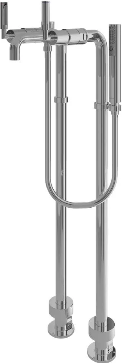 TX445SELMV3Z ก๊อกผสมสำหรับลงอ่างอาบน้ำแบบตั้งพื้น พร้อมชุดฝักบัวสายอ่อน