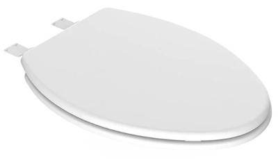 ECP-02-301-11 ฝารองนั่งธรรมดาทรงอีลองเกต พร้อมระบบ soft close