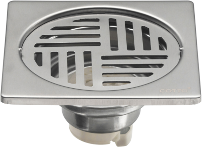 CTSE6401Z1PN(HM) ตะแกรงน้ำทิ้งสเเตนเลสเหลี่ยมหน้าแปลน 4 นิ้ว